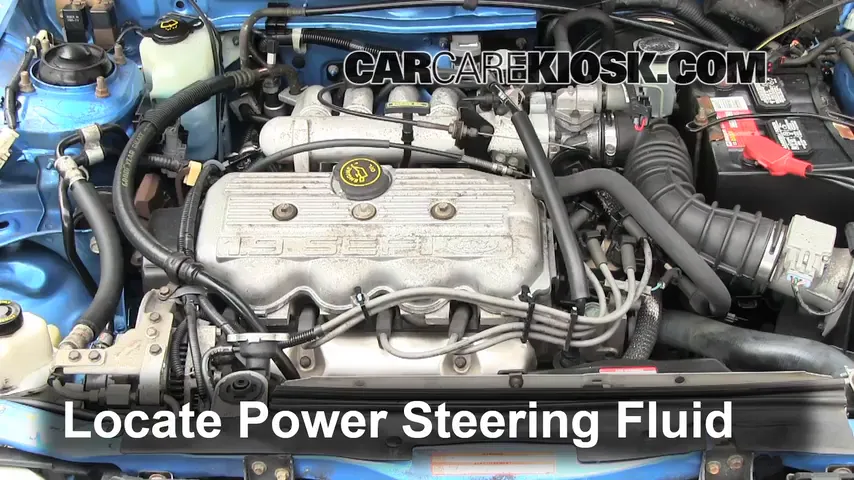 1994 Mercury Tracer 1.9L 4 Cyl. Sedan Power Steering Fluid Check Fluid Level